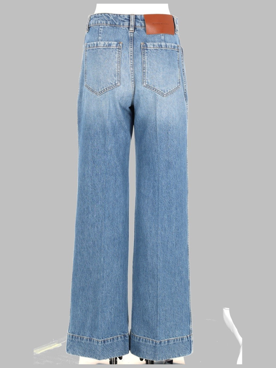 Victoria Beckham - Woman - Blue - Jeans