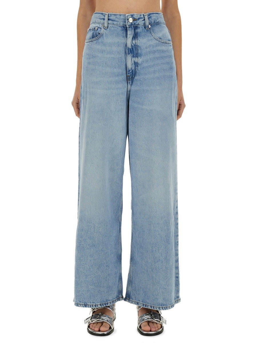 GANNI - Woman - Blue - Jeans
