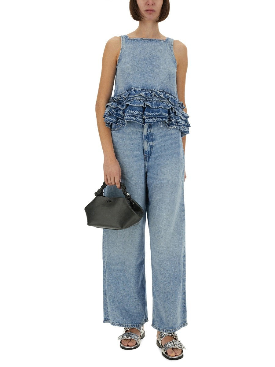 GANNI - Woman - Blue - Jeans