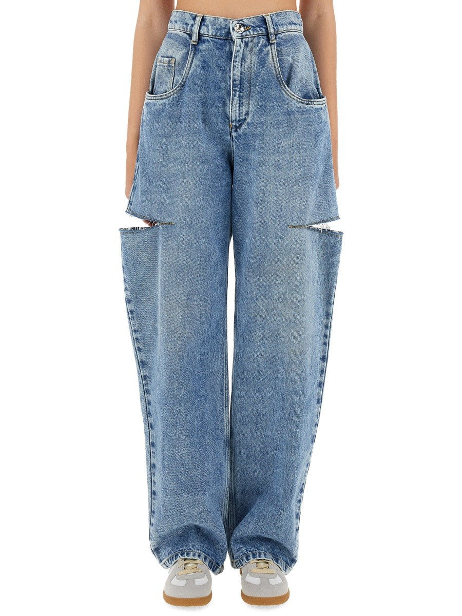 Maison Margiela - Woman - Blue - Jeans
