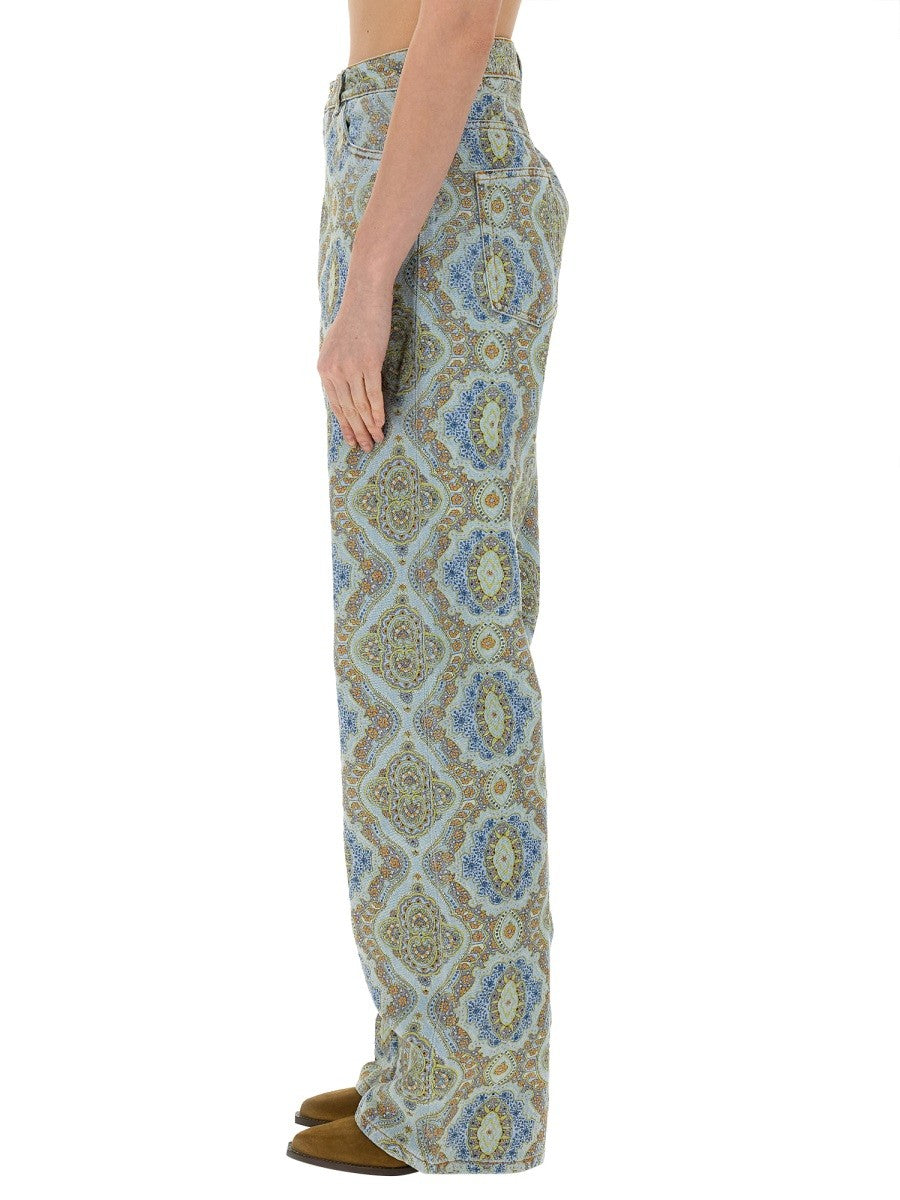 Etro - Woman - Blue - Jeans