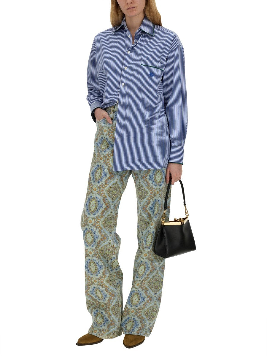 Etro - Woman - Blue - Jeans