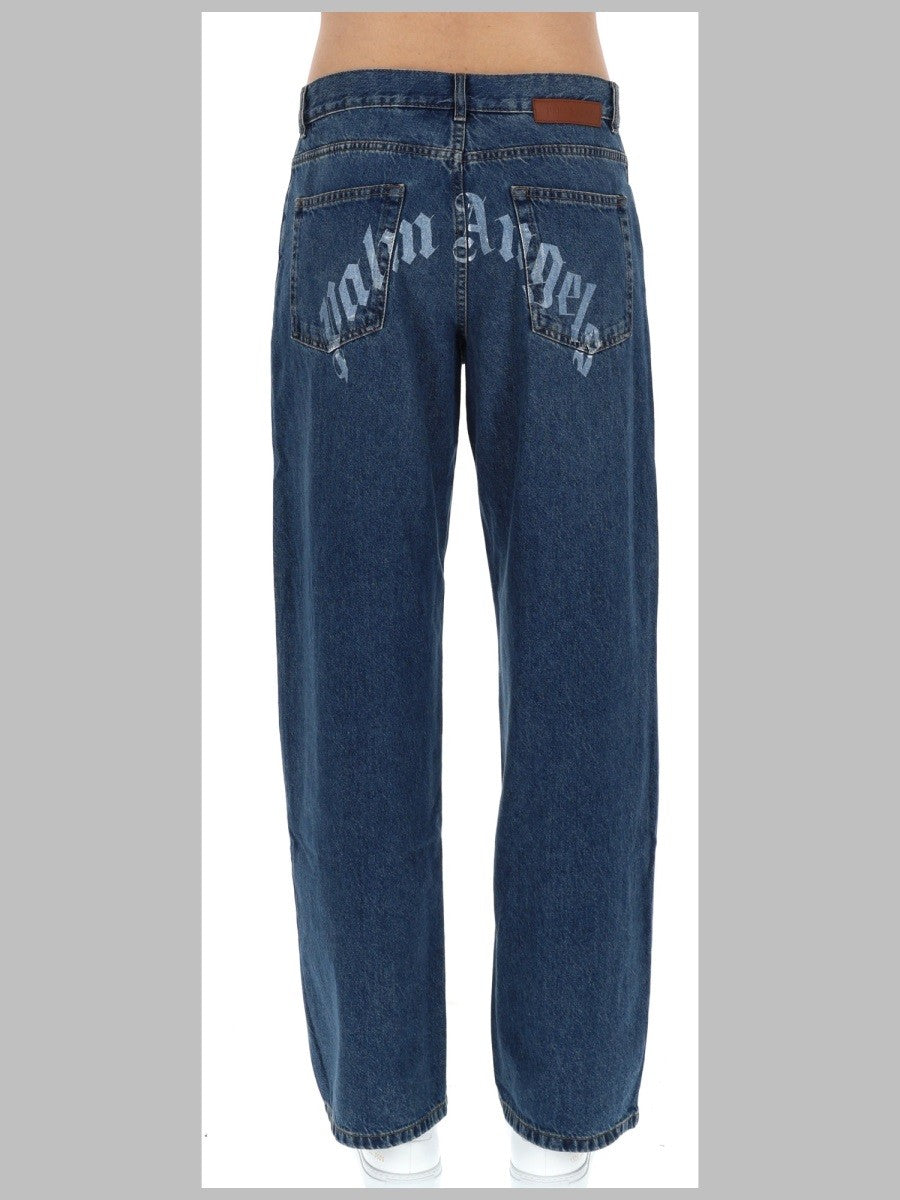 Palm Angels - Man - Blue - Jeans