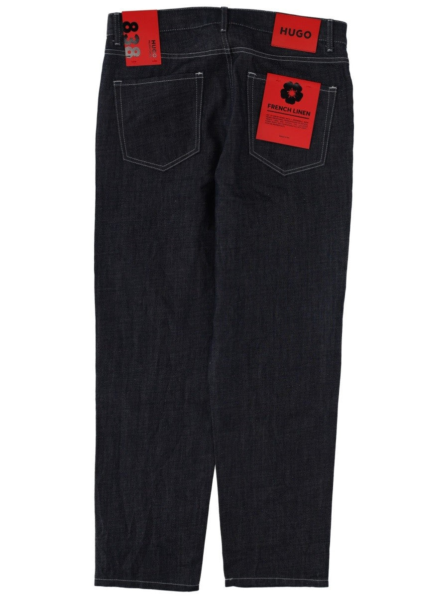 Hugo - Man - Blue - Jeans