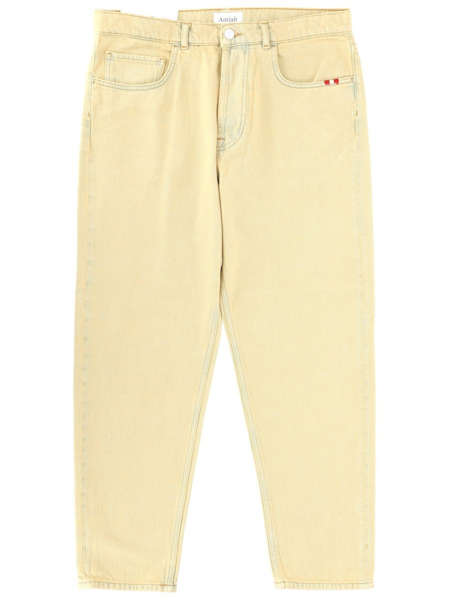 AMISH - Man - Beige - Jeans
