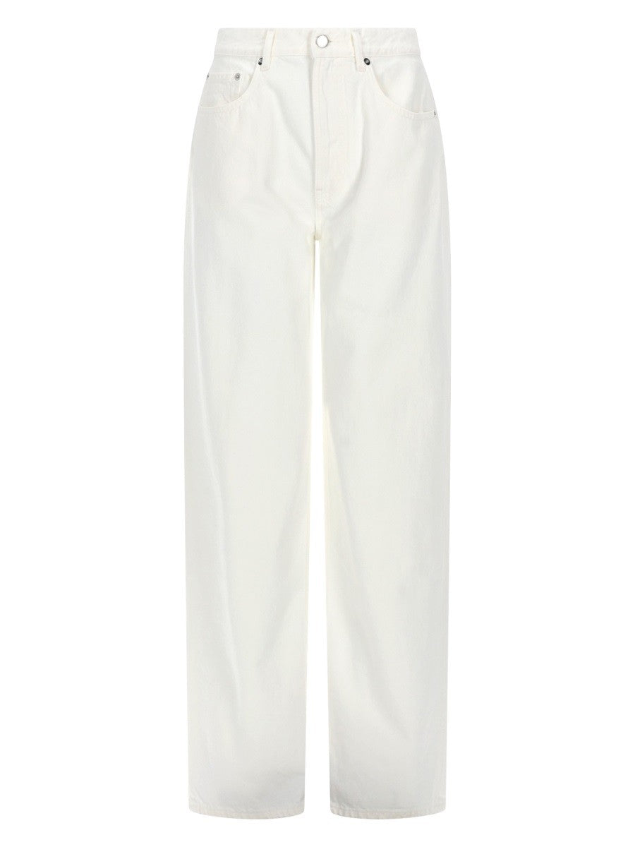 LOULOU DE SAISON - Woman - Beige - Jeans