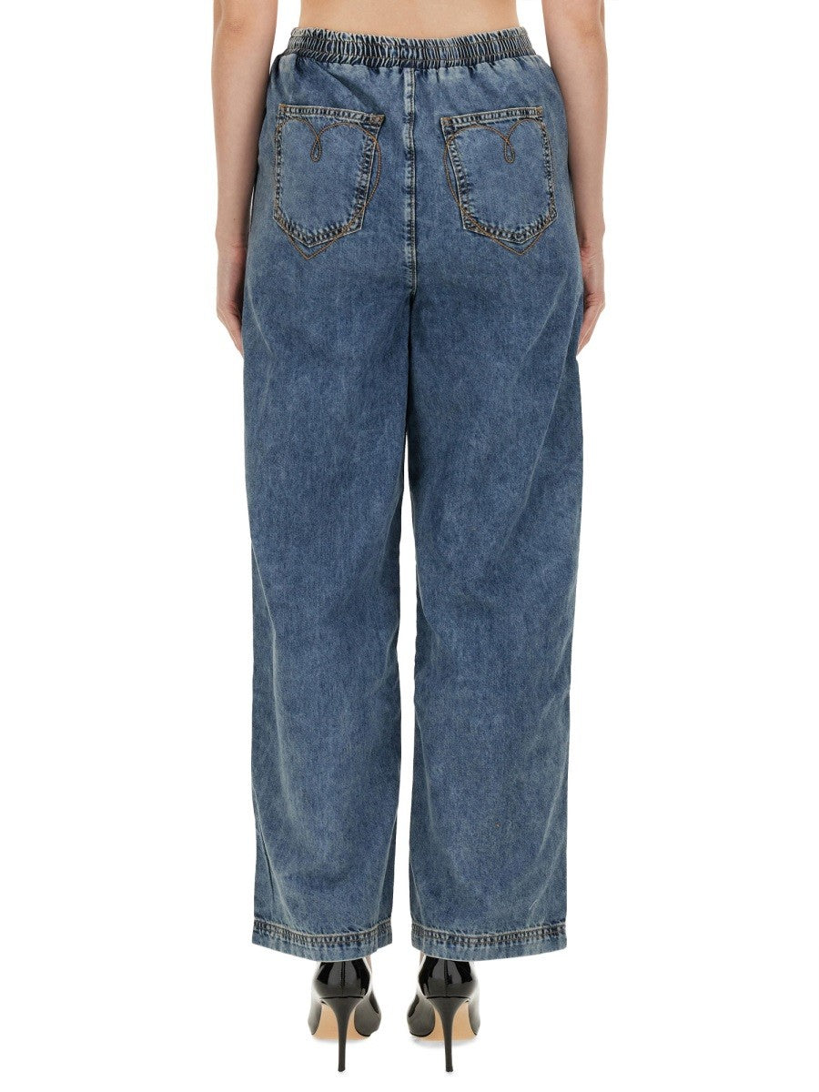 MOSCHINO JEANS - Woman - Blue - Jeans