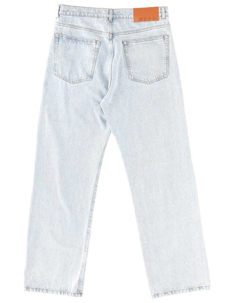 msgm - Man - Blue - Jeans