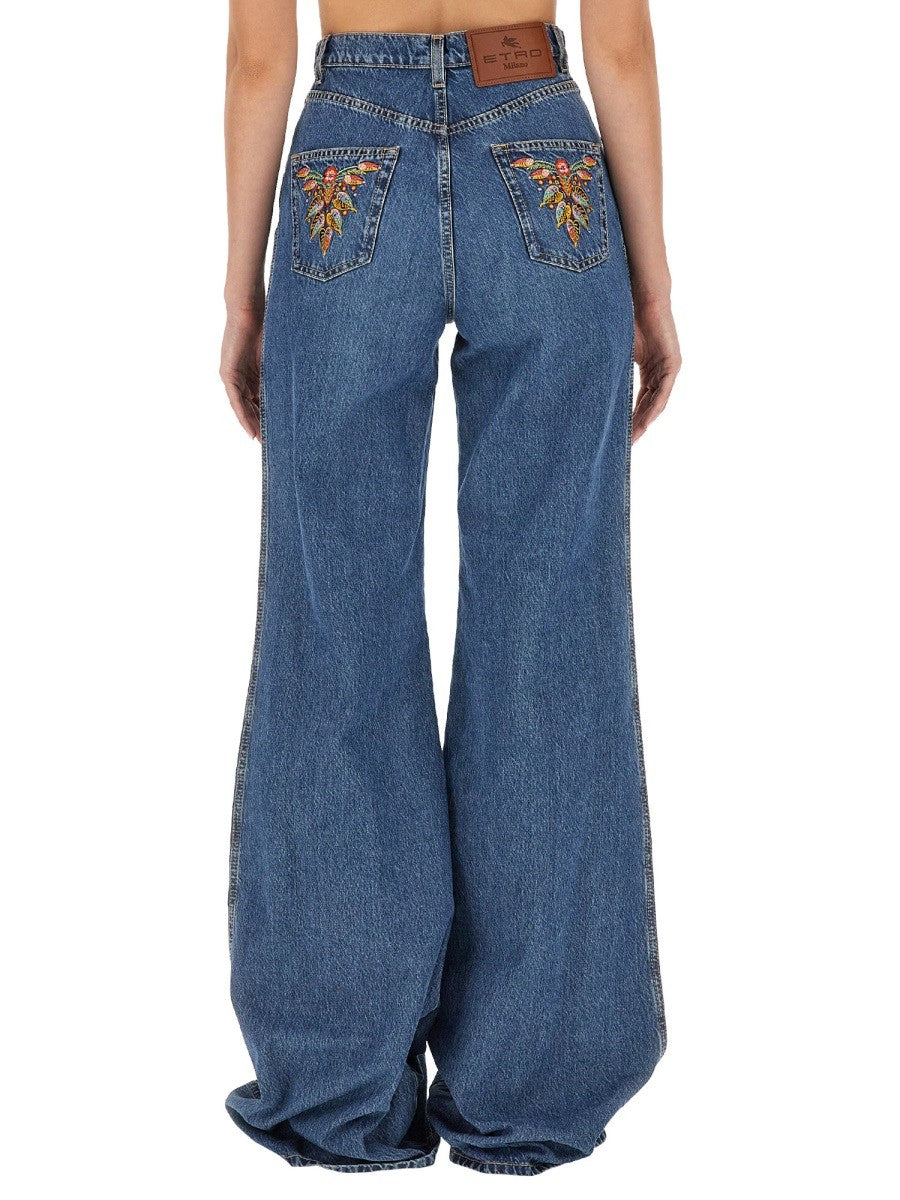 Etro - Woman - Blue - Jeans