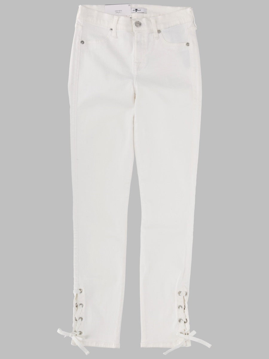 7 FOR ALL MANKIND - Woman - White - Jeans