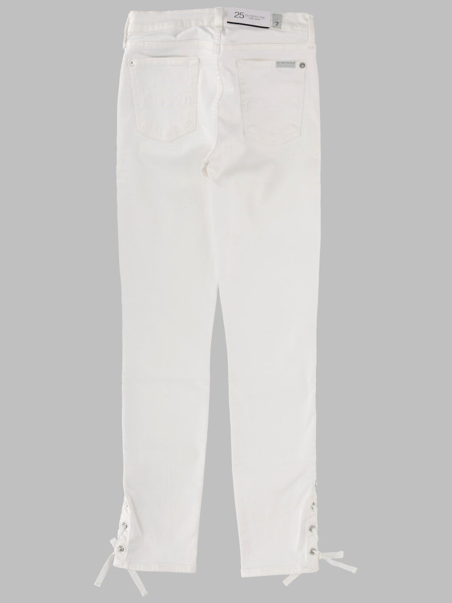 7 FOR ALL MANKIND - Woman - White - Jeans