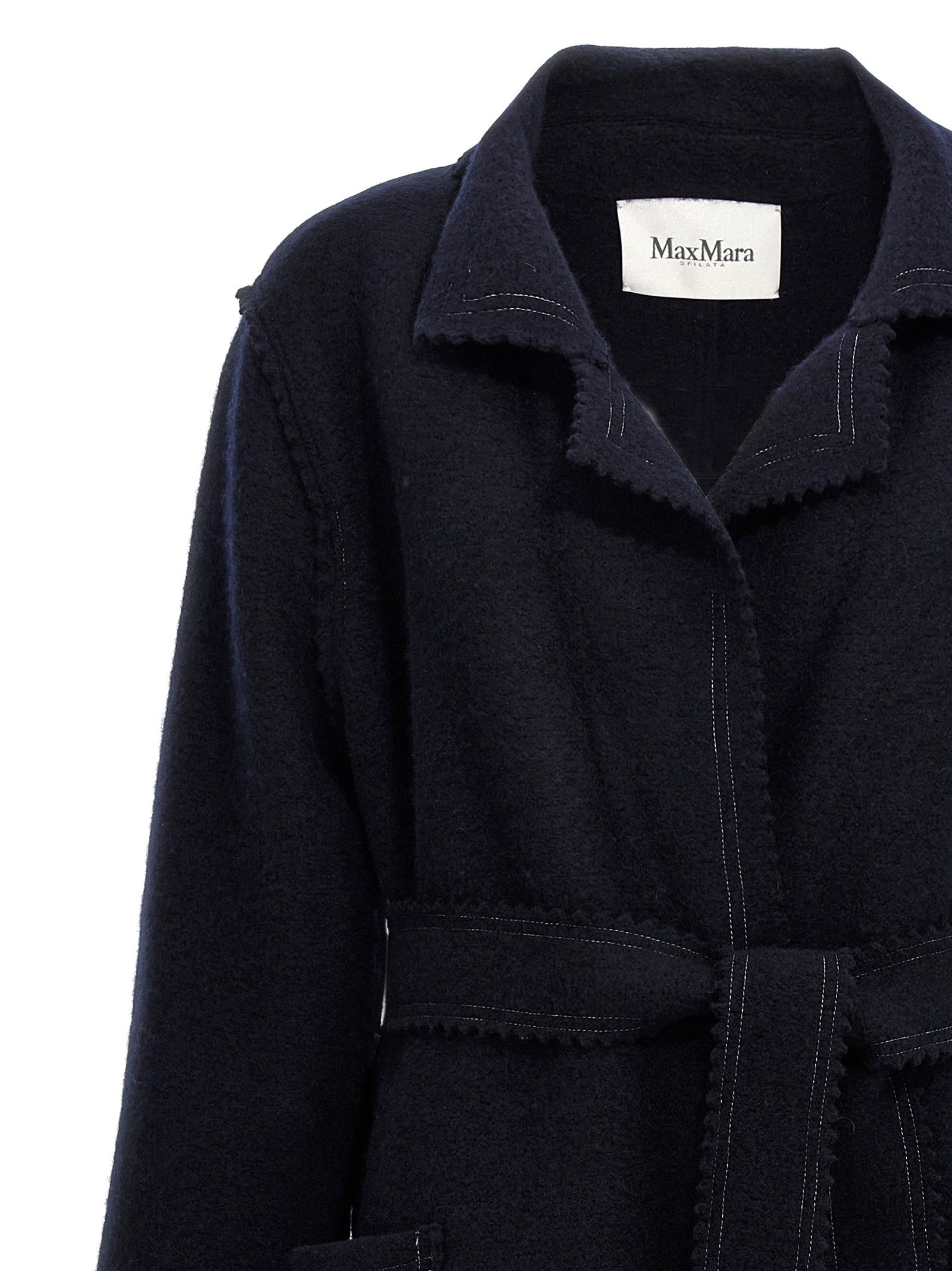 Max Mara - nan - Blue - Coat