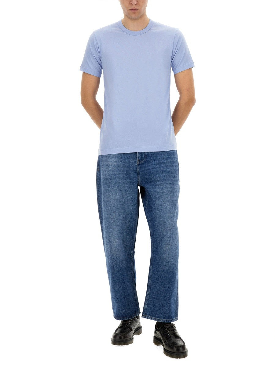 COMME DES GARCONS SHIRT - Man - Blue - T-shirt