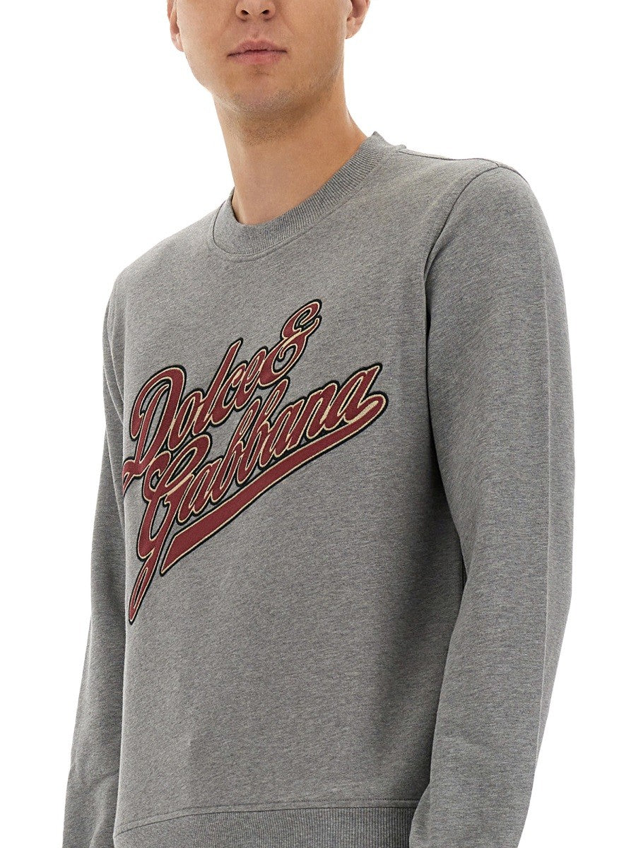 Dolce & Gabbana - Man - Grey - Sweatshirt