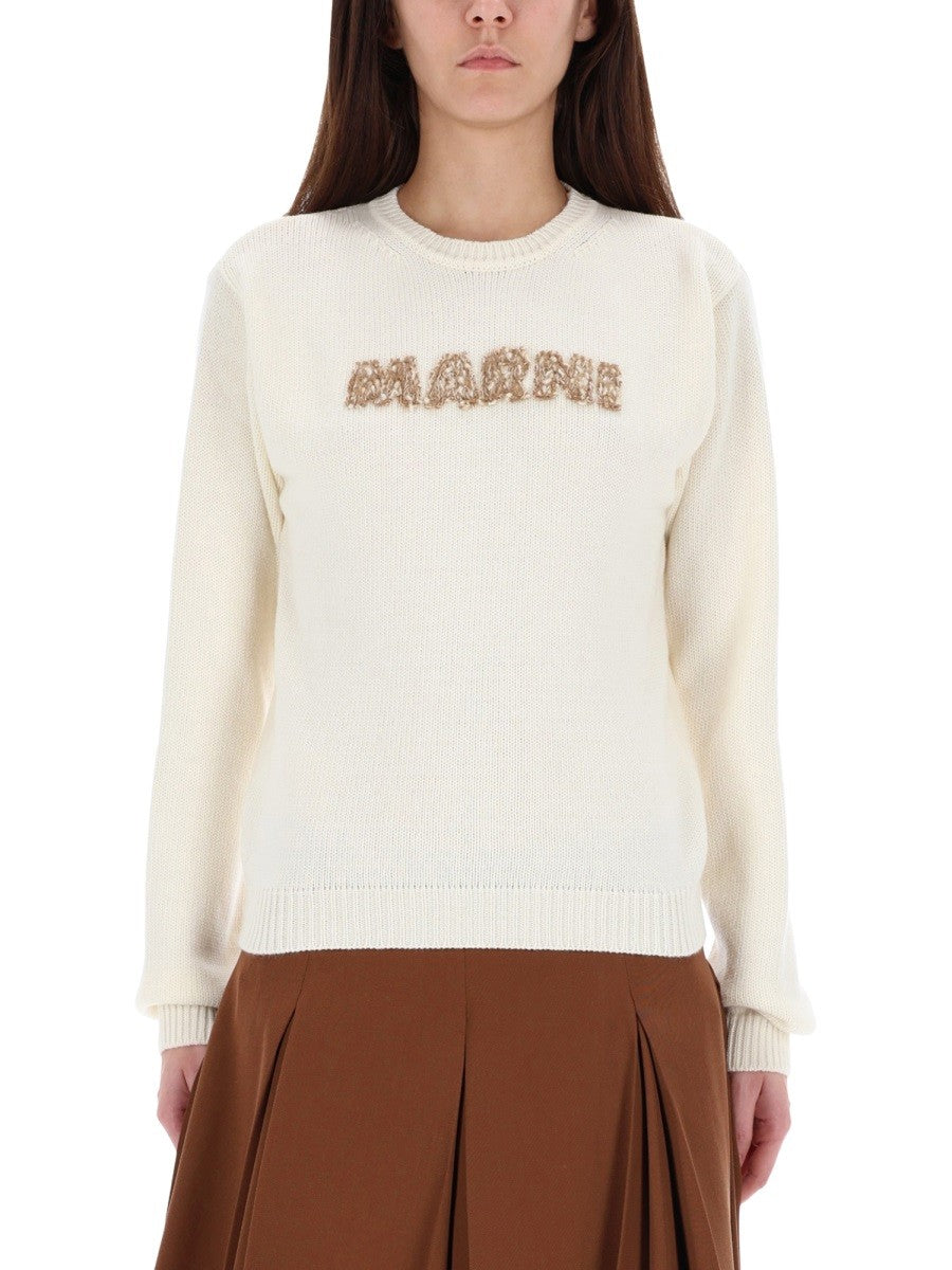 Marni - Woman - Beige - Sweater