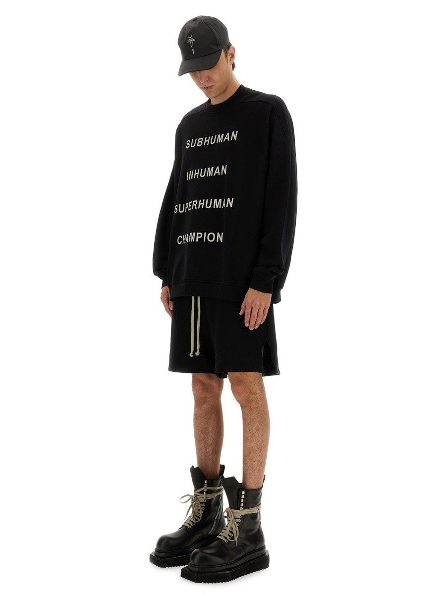 CHAMPION X RICK OWENS - Man - Black - Sweatshirt