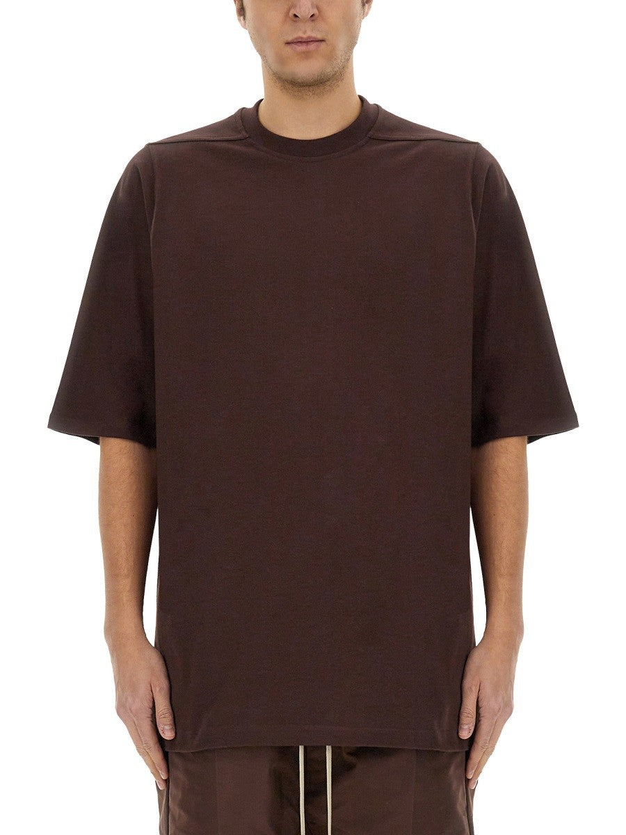 RICK OWENS - Man - Brown - T-shirt
