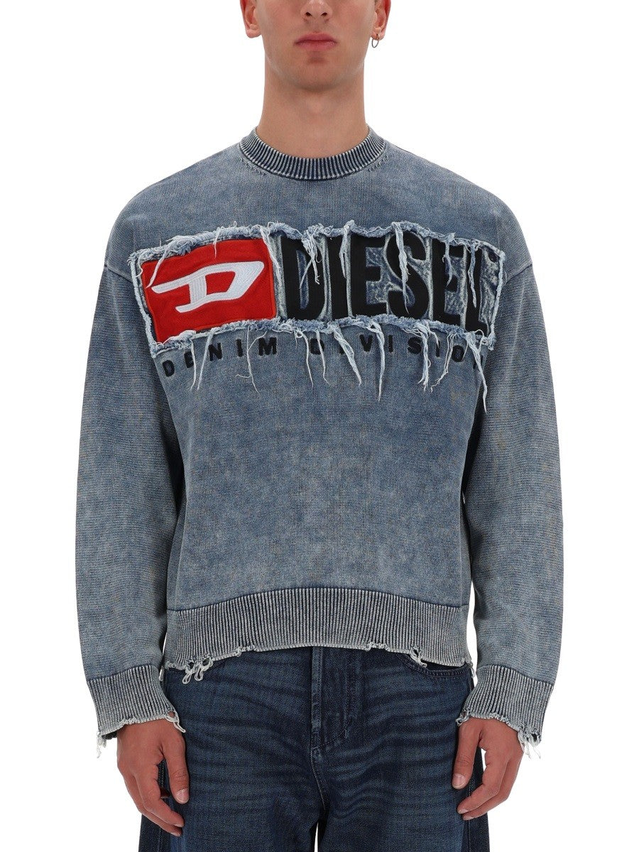 Diesel - Man - Blue - Sweater