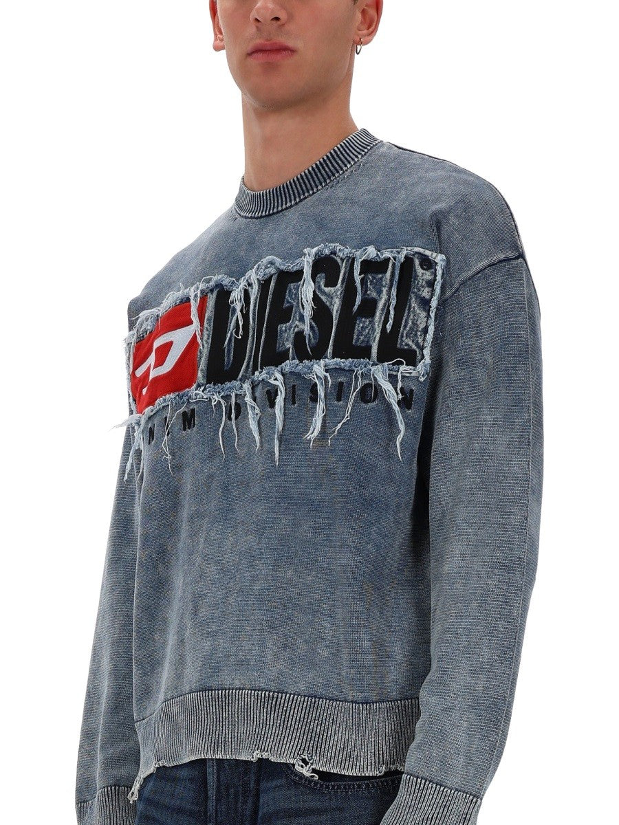 Diesel - Man - Blue - Sweater