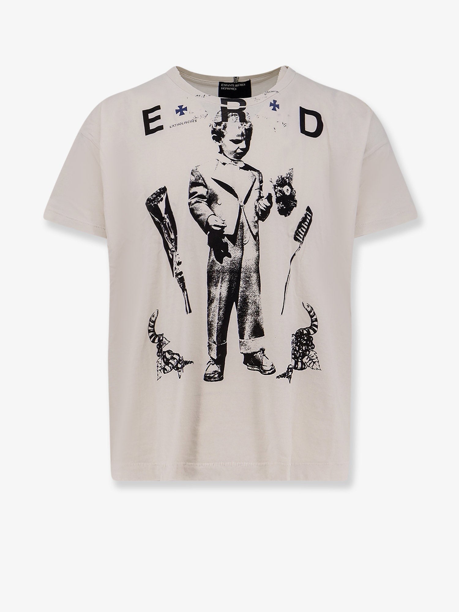 ENFANTS RICHES DEPRIMES - Man - Faded White - T-shirt