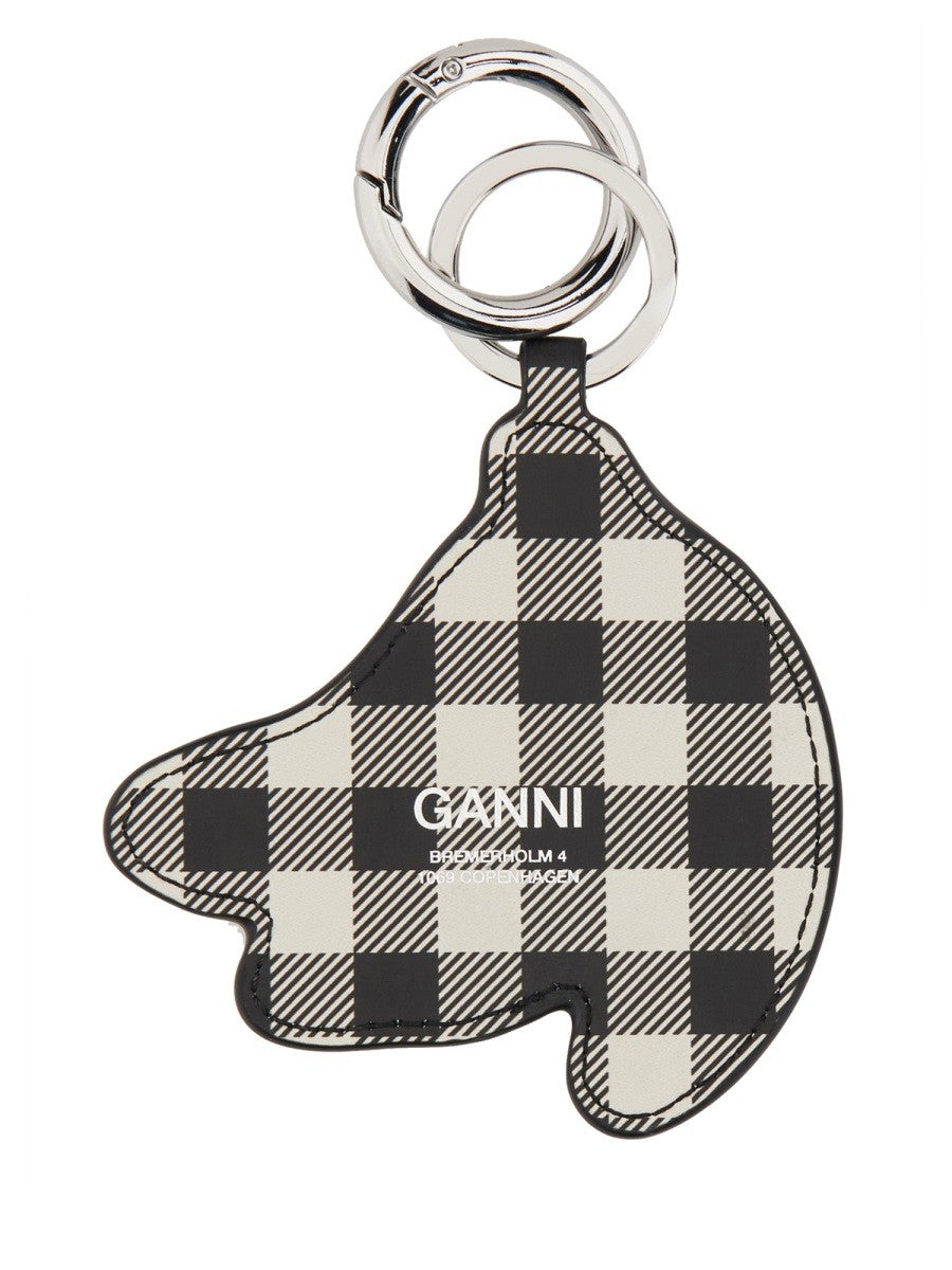 GANNI - Woman - Black - Key Holder
