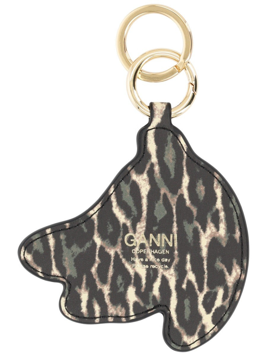 GANNI - Woman - Black - Key Holder