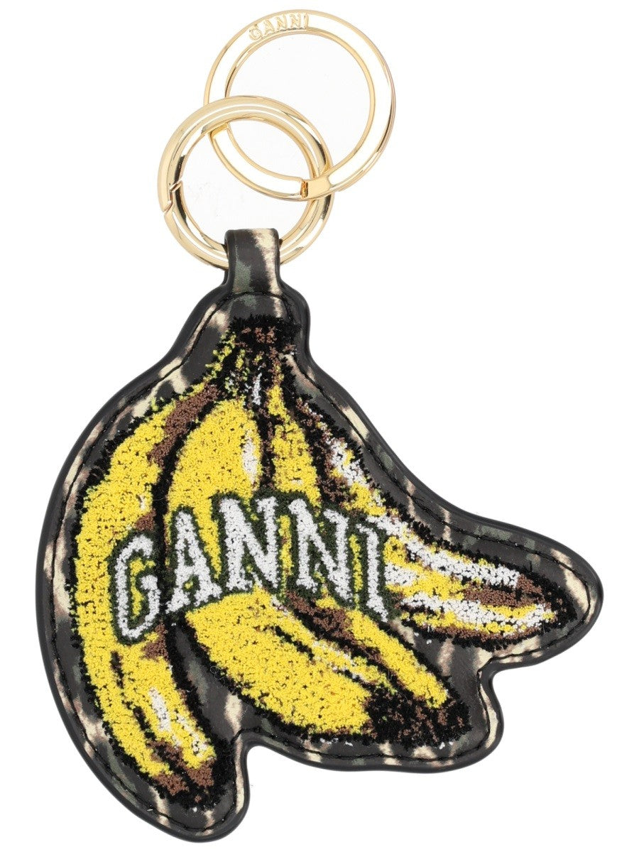 GANNI - Woman - Black - Key Holder