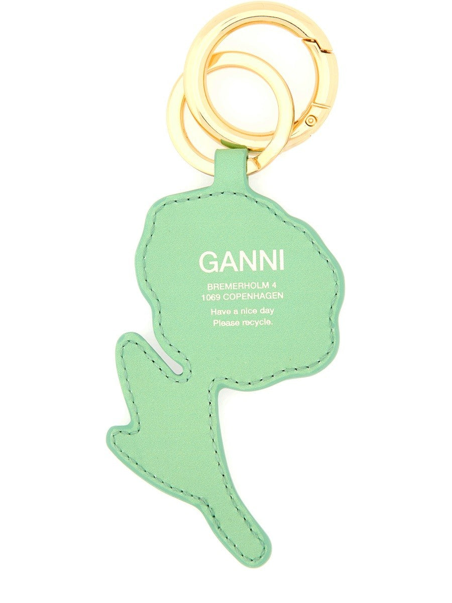GANNI - Woman - Green - Key Holder