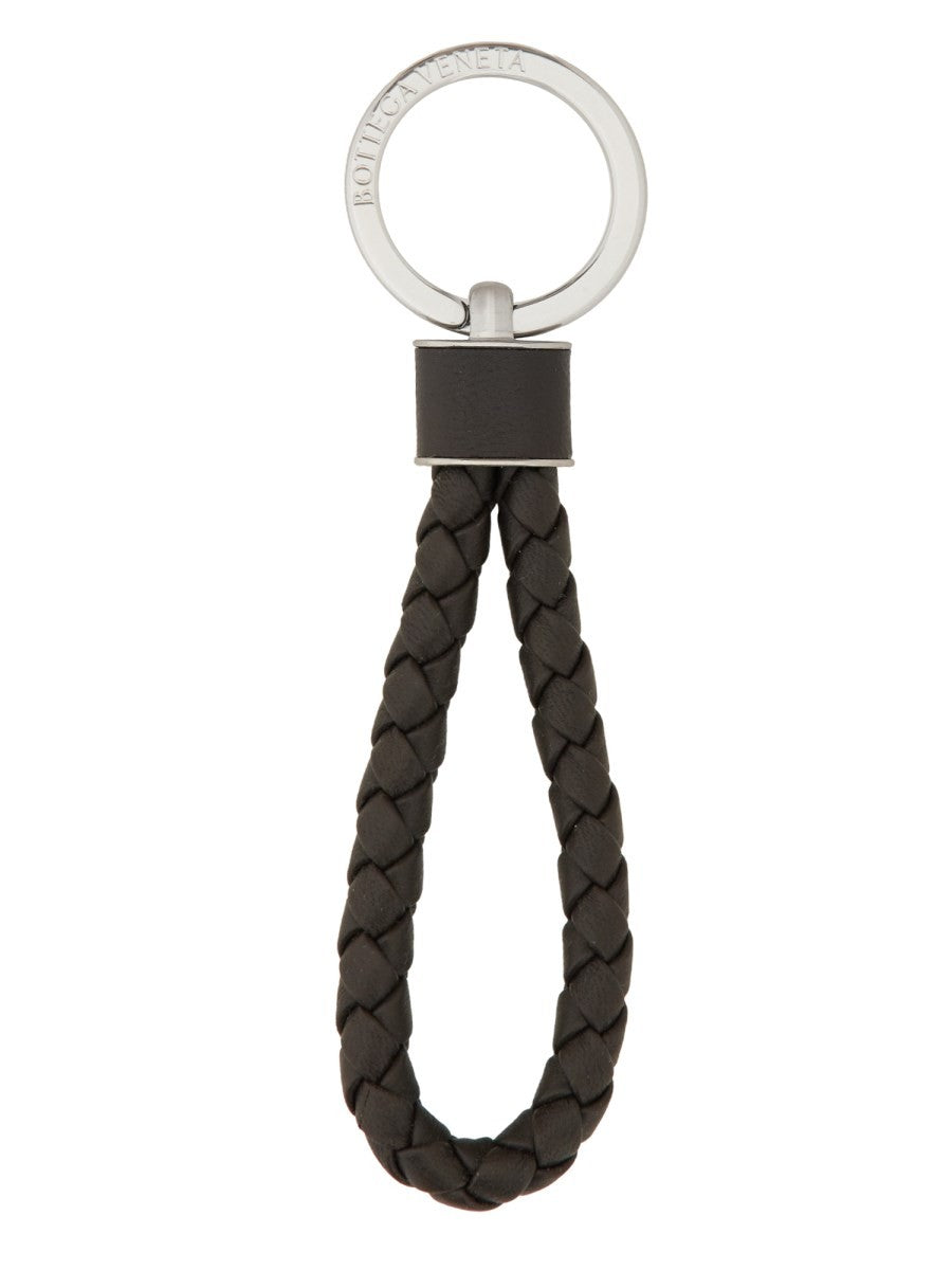 Bottega Veneta - Man - Brown - Key Holder