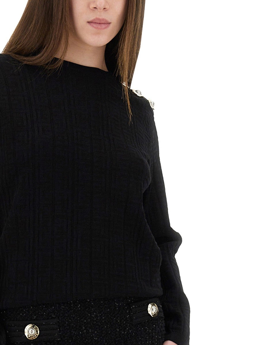 Balmain - Woman - Black - Sweater