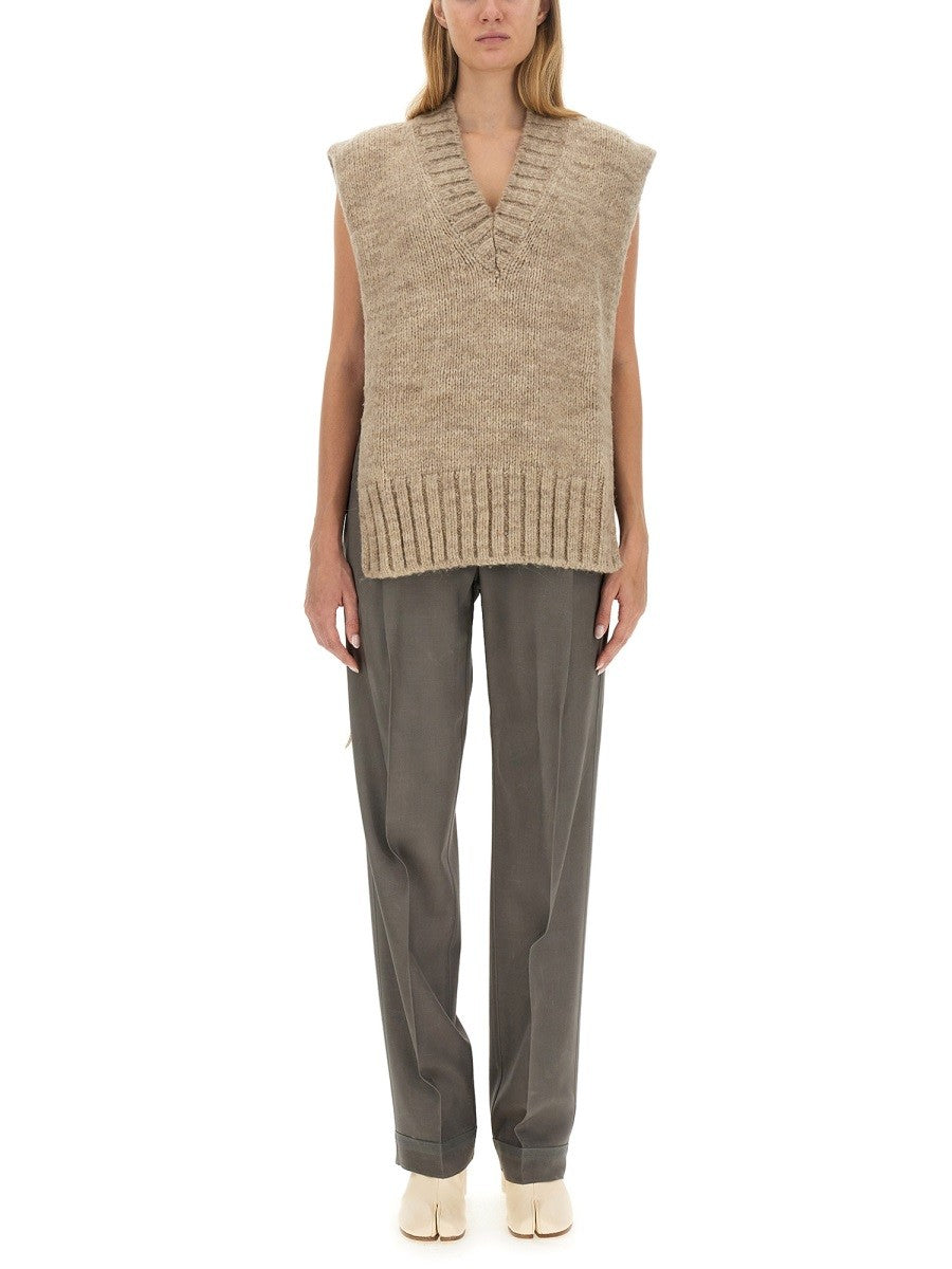 Maison Margiela - Woman - Beige - Vest