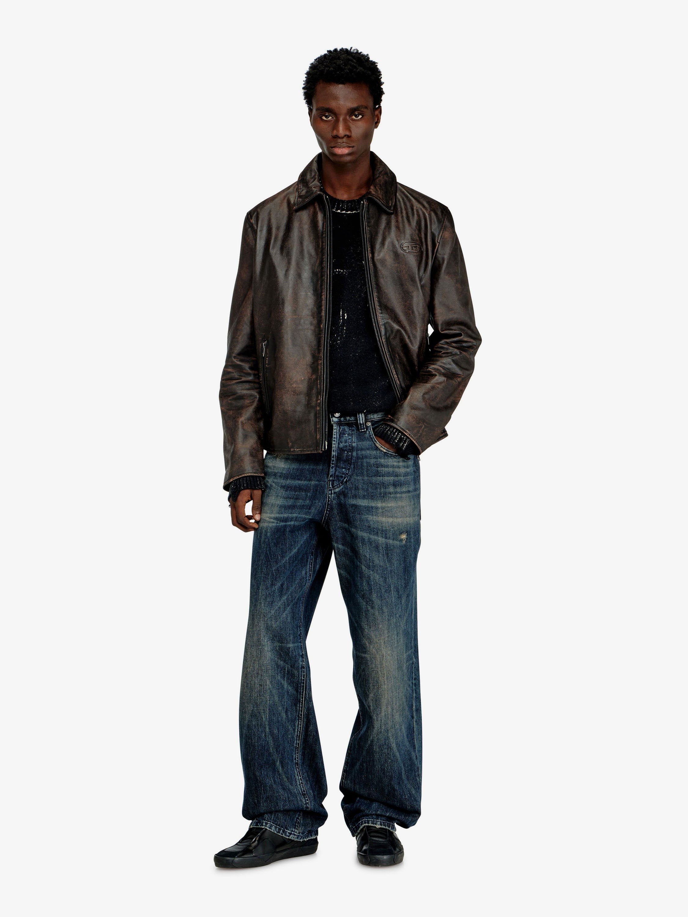 Diesel - Man - Brown - Jacket