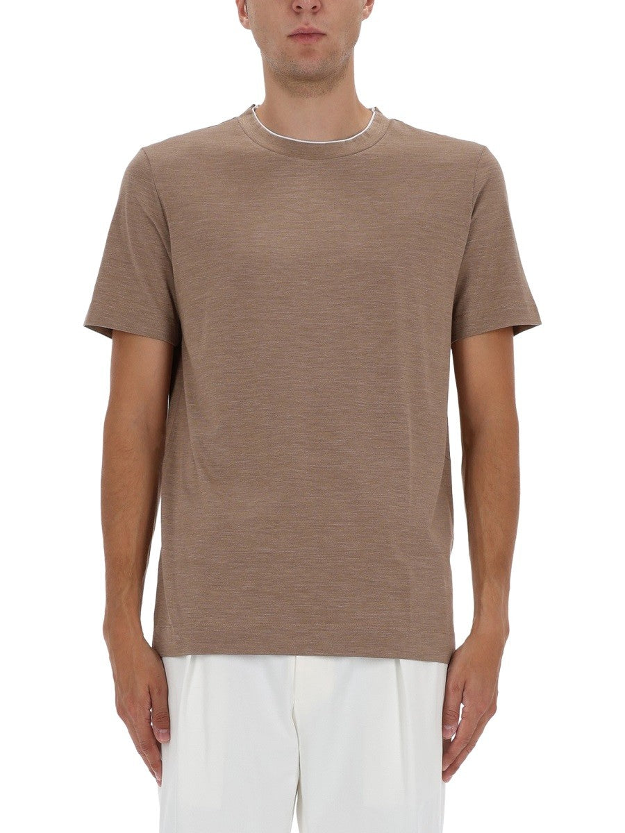 BOSS CAMEL - Man - Brown - T-shirt
