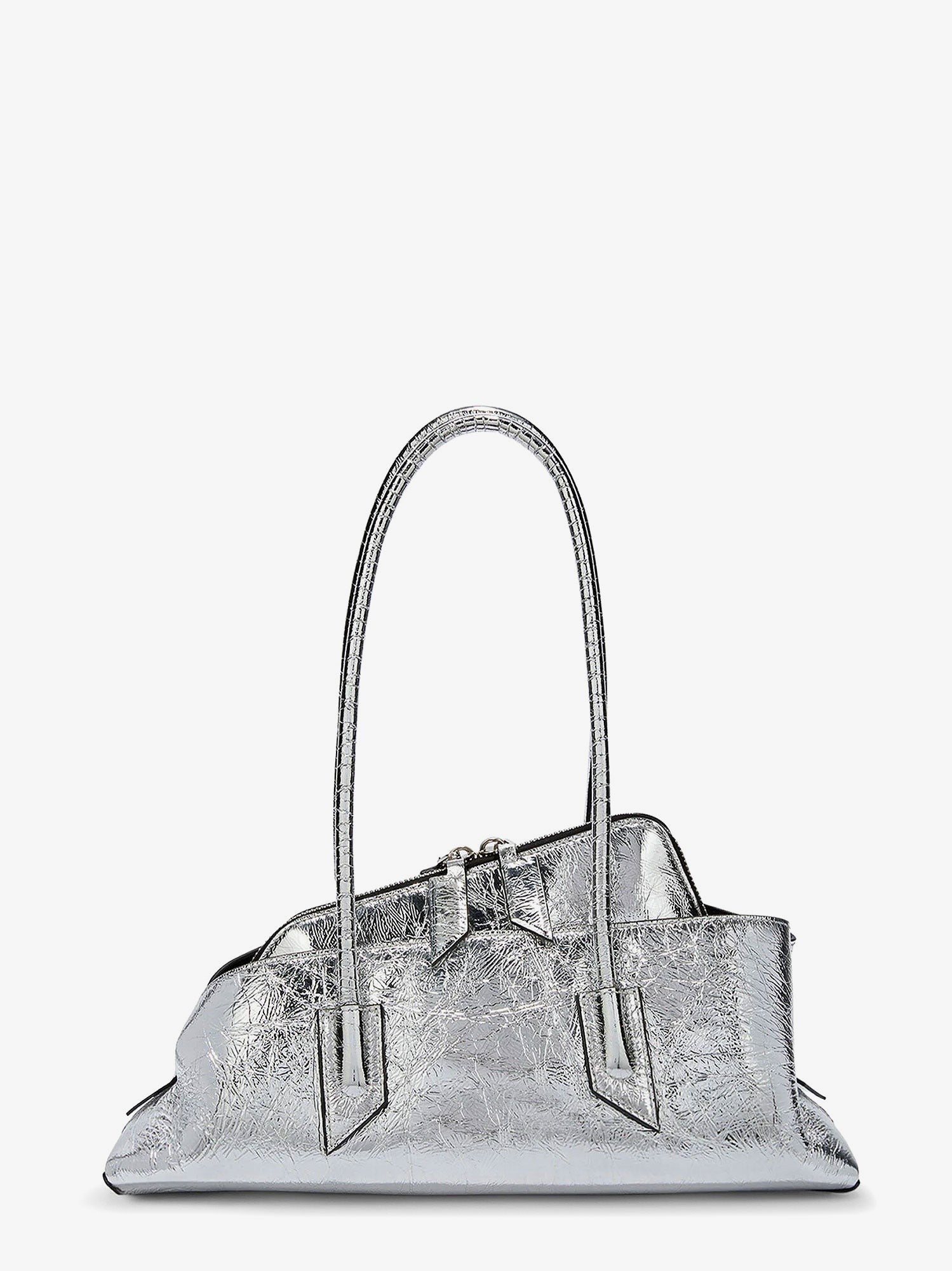 The Attico - Woman - Silver - Shoulder Bag