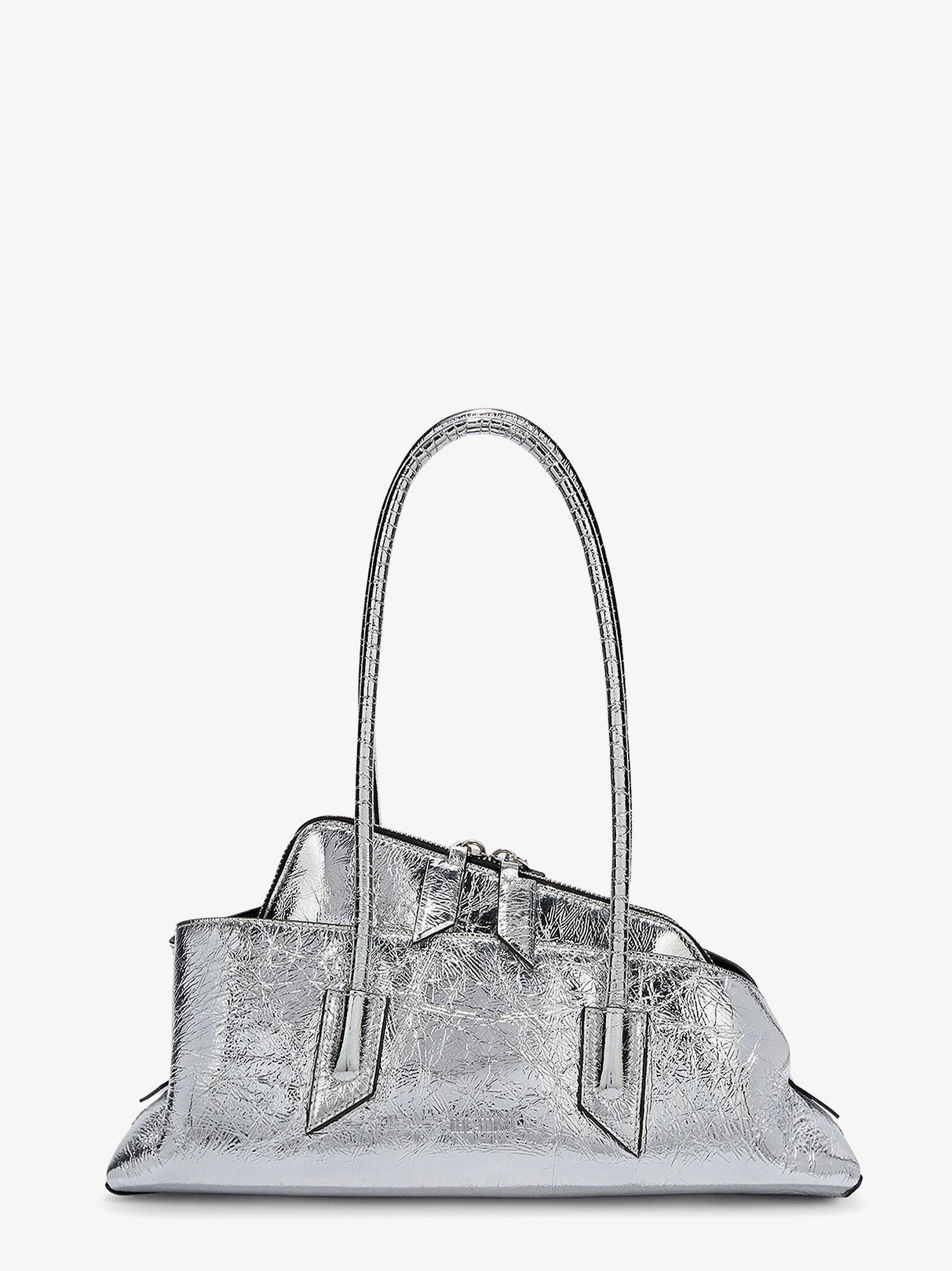 The Attico - Woman - Silver - Shoulder Bag