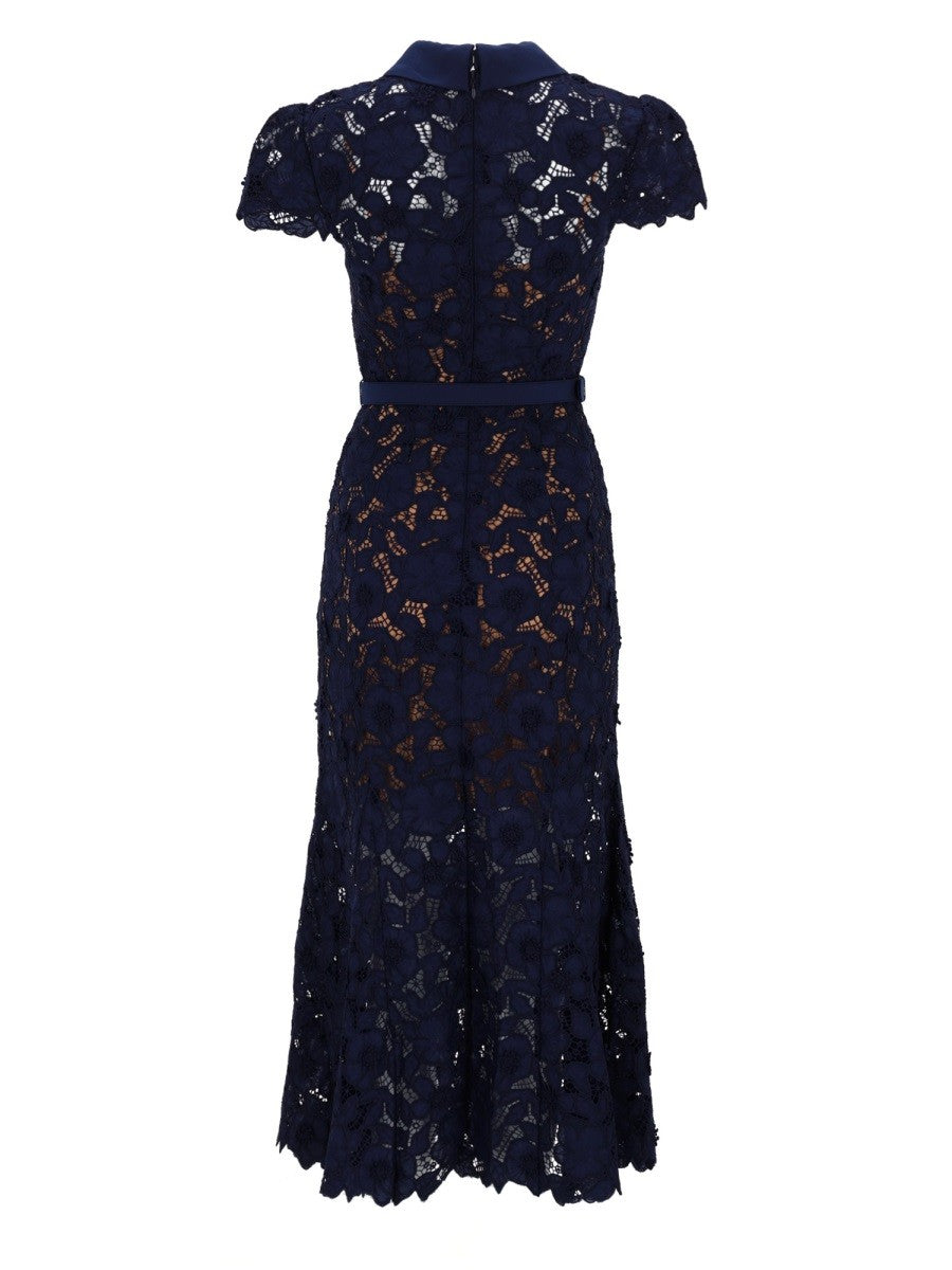 SELF-PORTRAIT - Woman - Blue - Dress