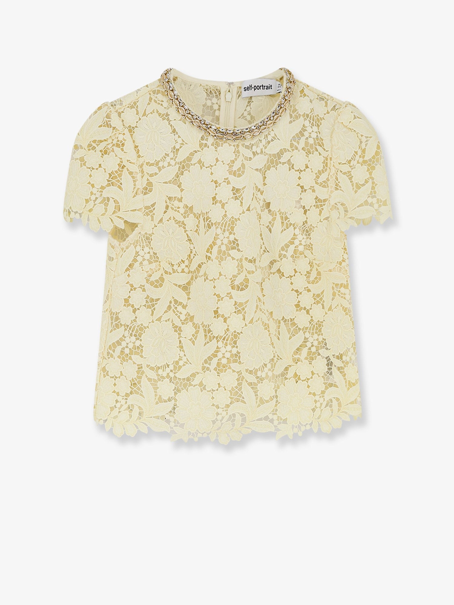 SELF PORTRAIT - Woman - Yellow - T-shirt