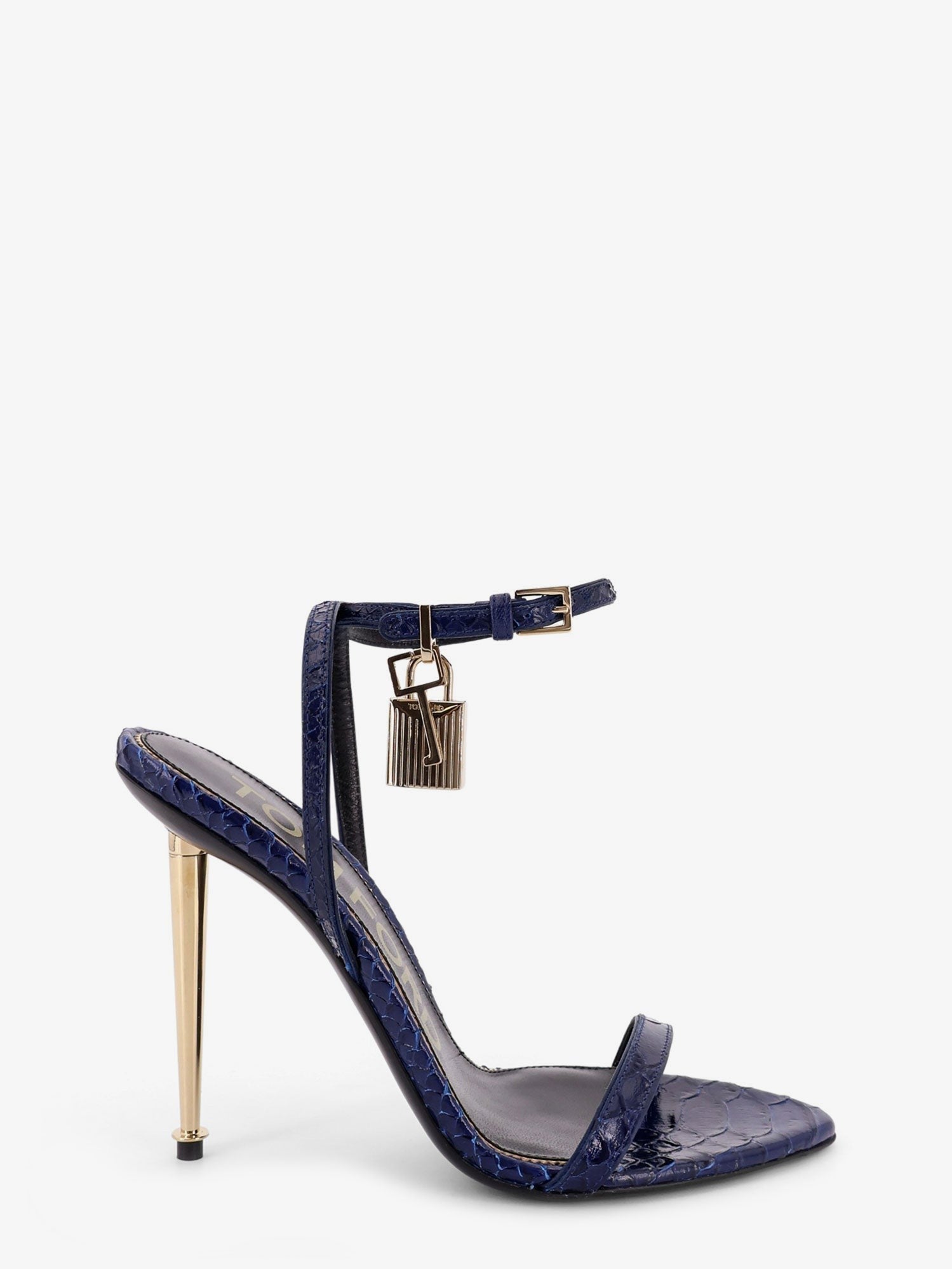 TOM FORD - Woman - Blue - Heeled Sandal