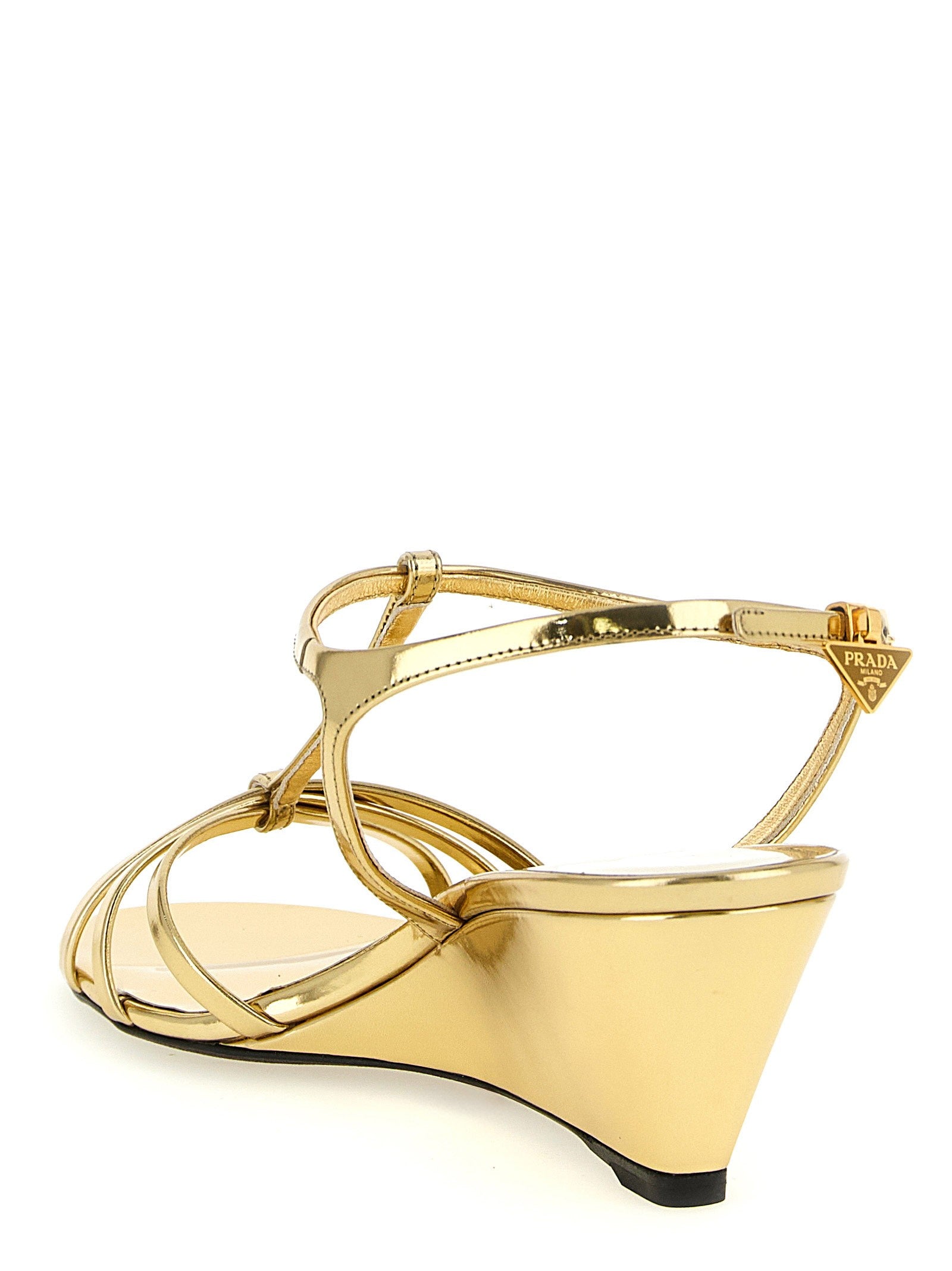 PRADA - nan - Gold - Wedge