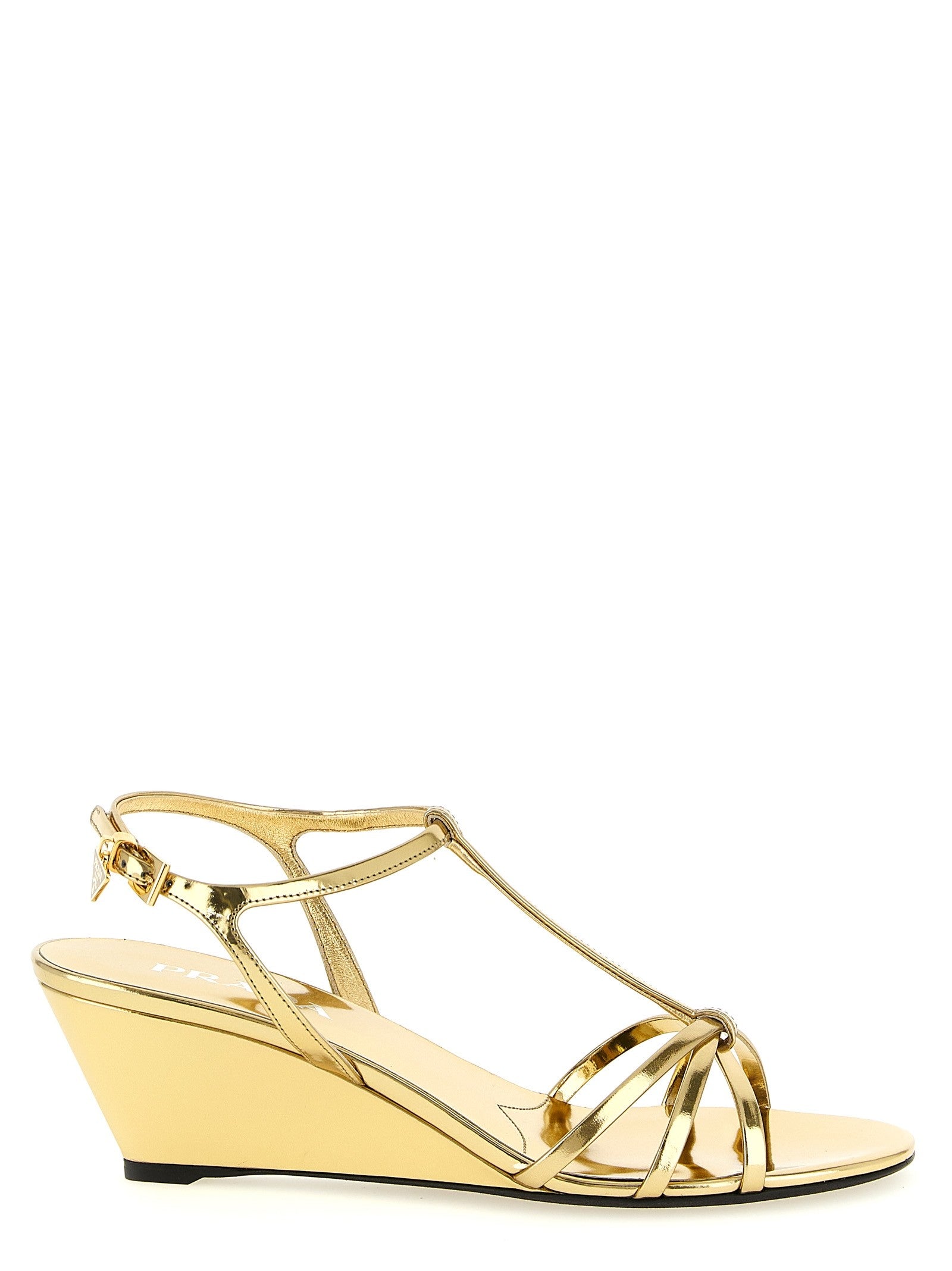 PRADA - nan - Gold - Wedge