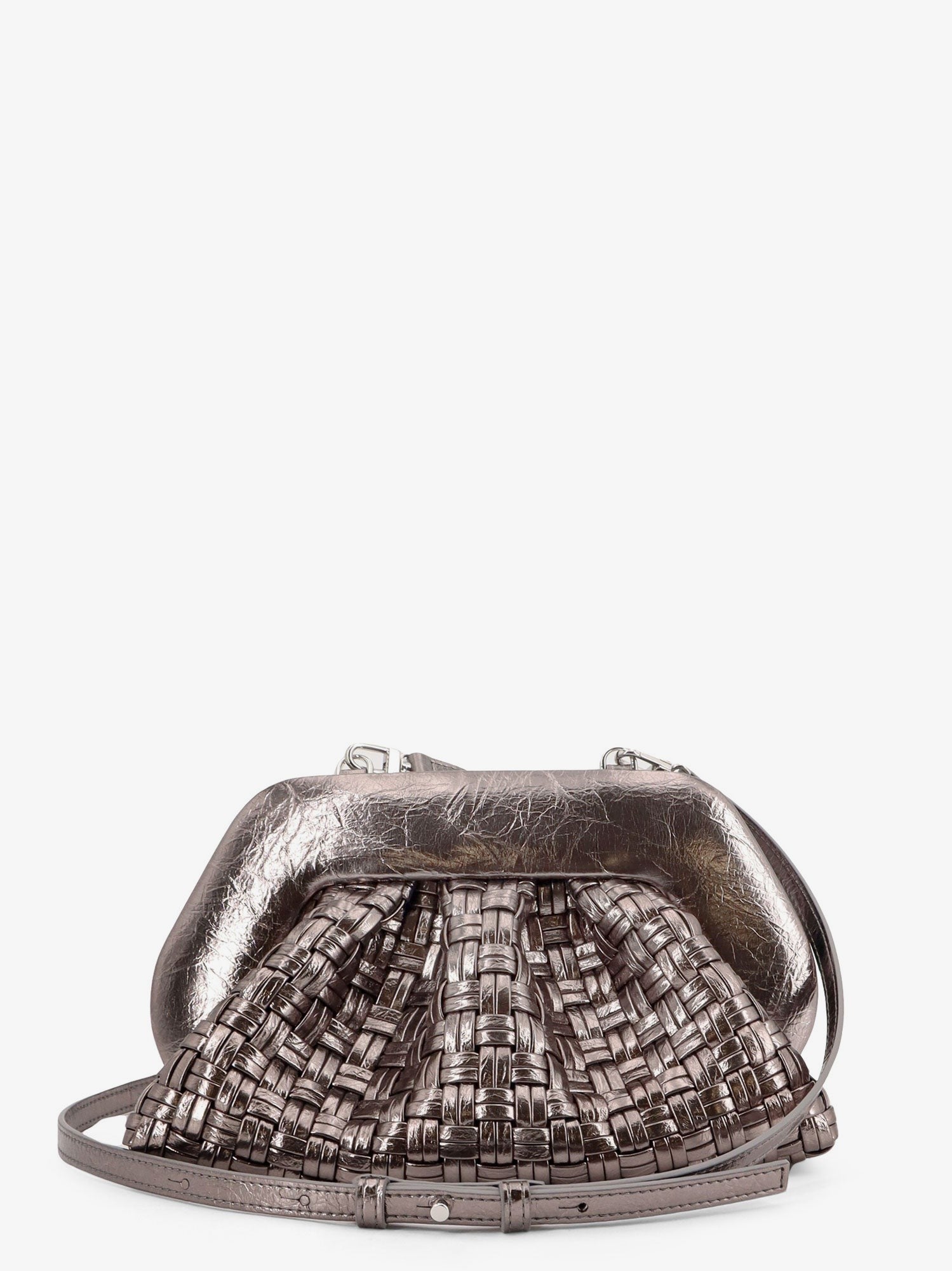 THEMOIRÈ - Woman - Silver - Crossbody Bag
