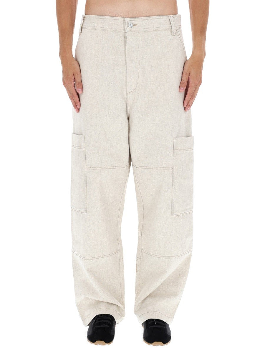 JACQUEMUS - Man - Beige - Jeans
