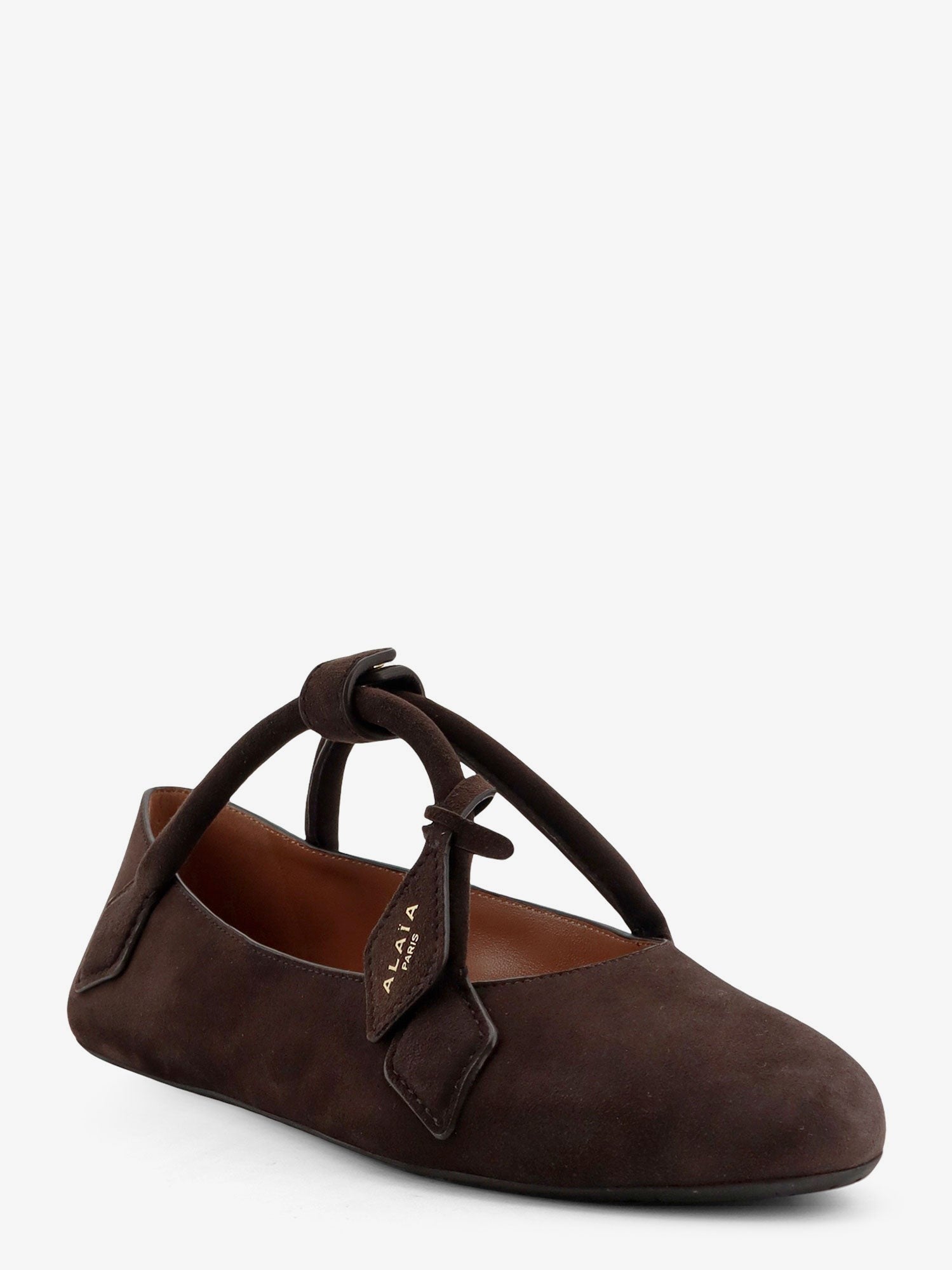 ALAIA - Woman - Brown - Ballerina