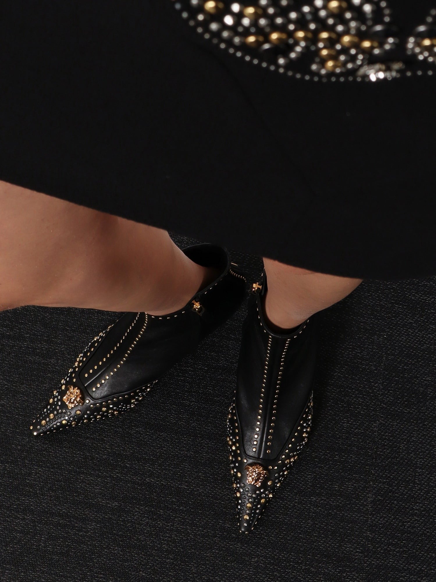 Versace - Woman - Black - Boot