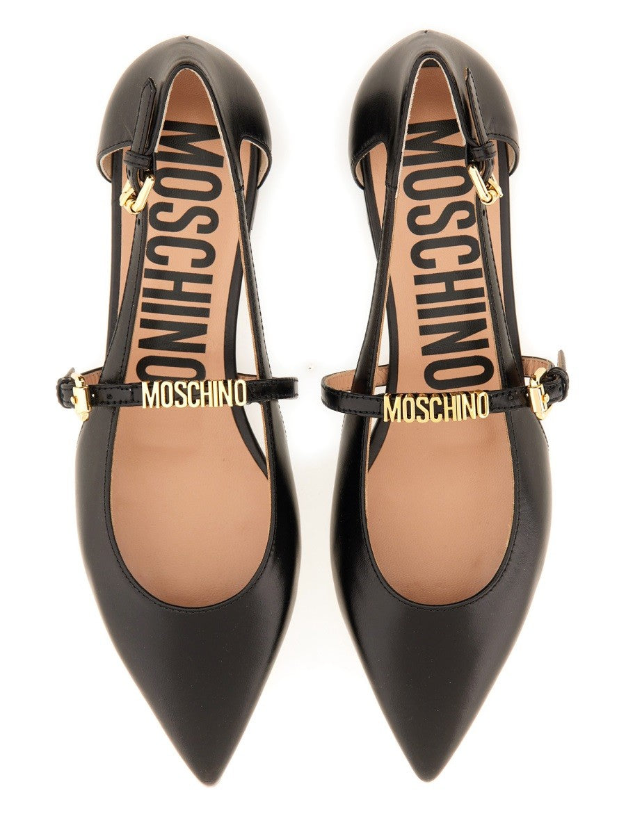 Moschino - Woman - Black - Flat