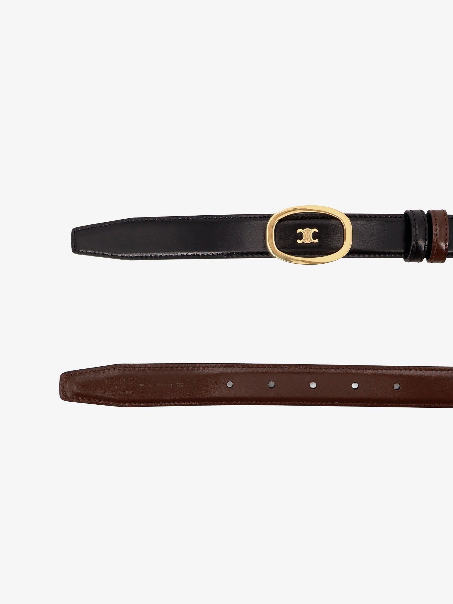 Celine - Woman - Black / Chestnut - Belt