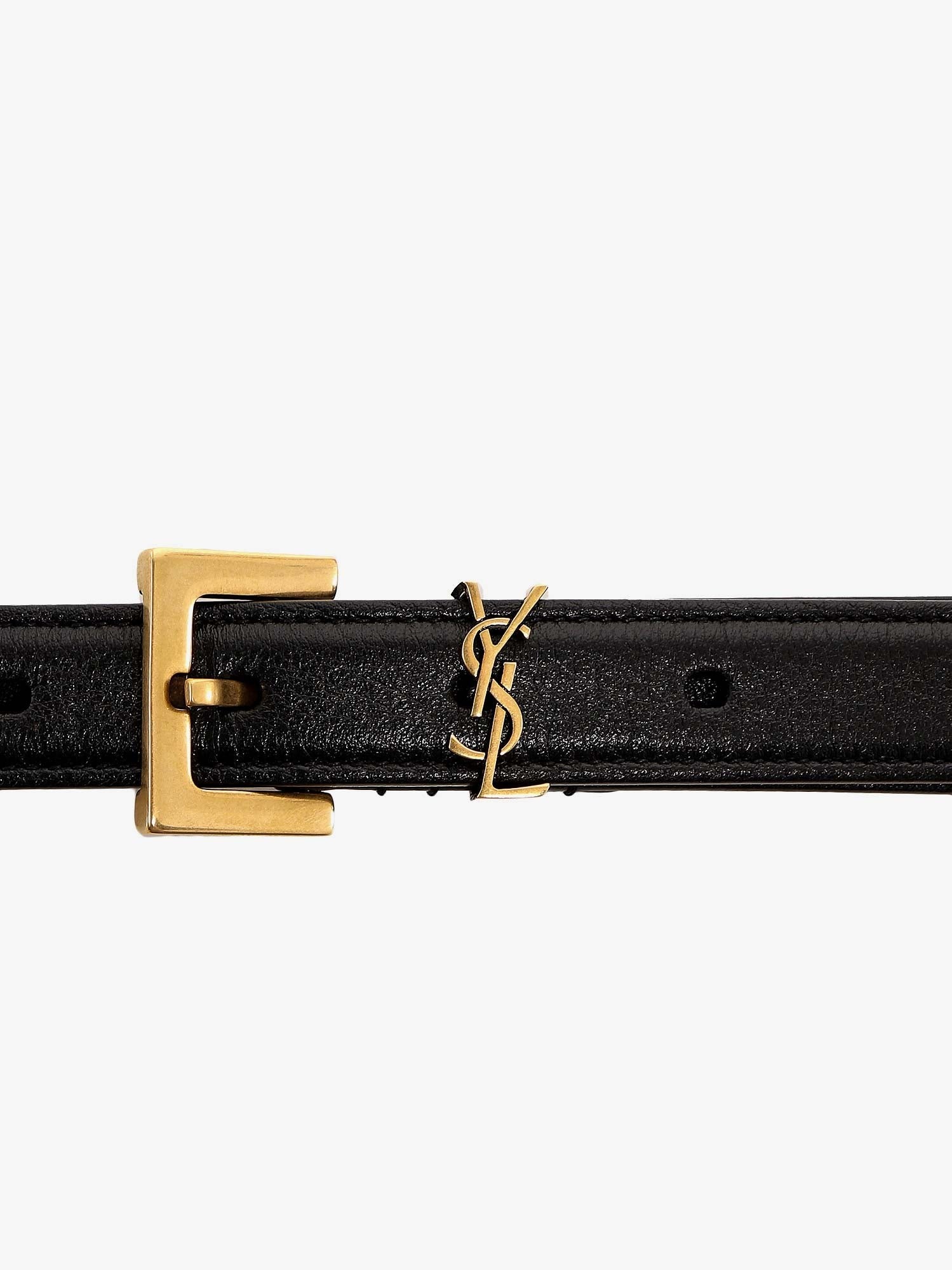Saint Laurent - Woman - Black - Belt