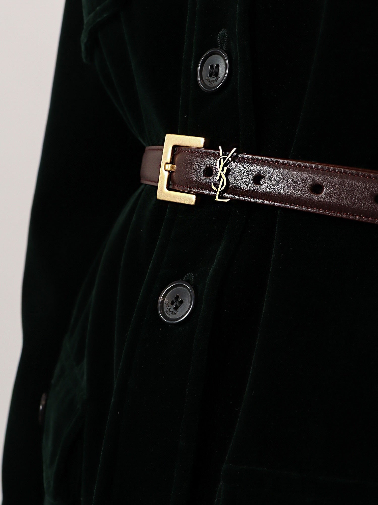 Saint Laurent - Woman - Red Tan - Belt