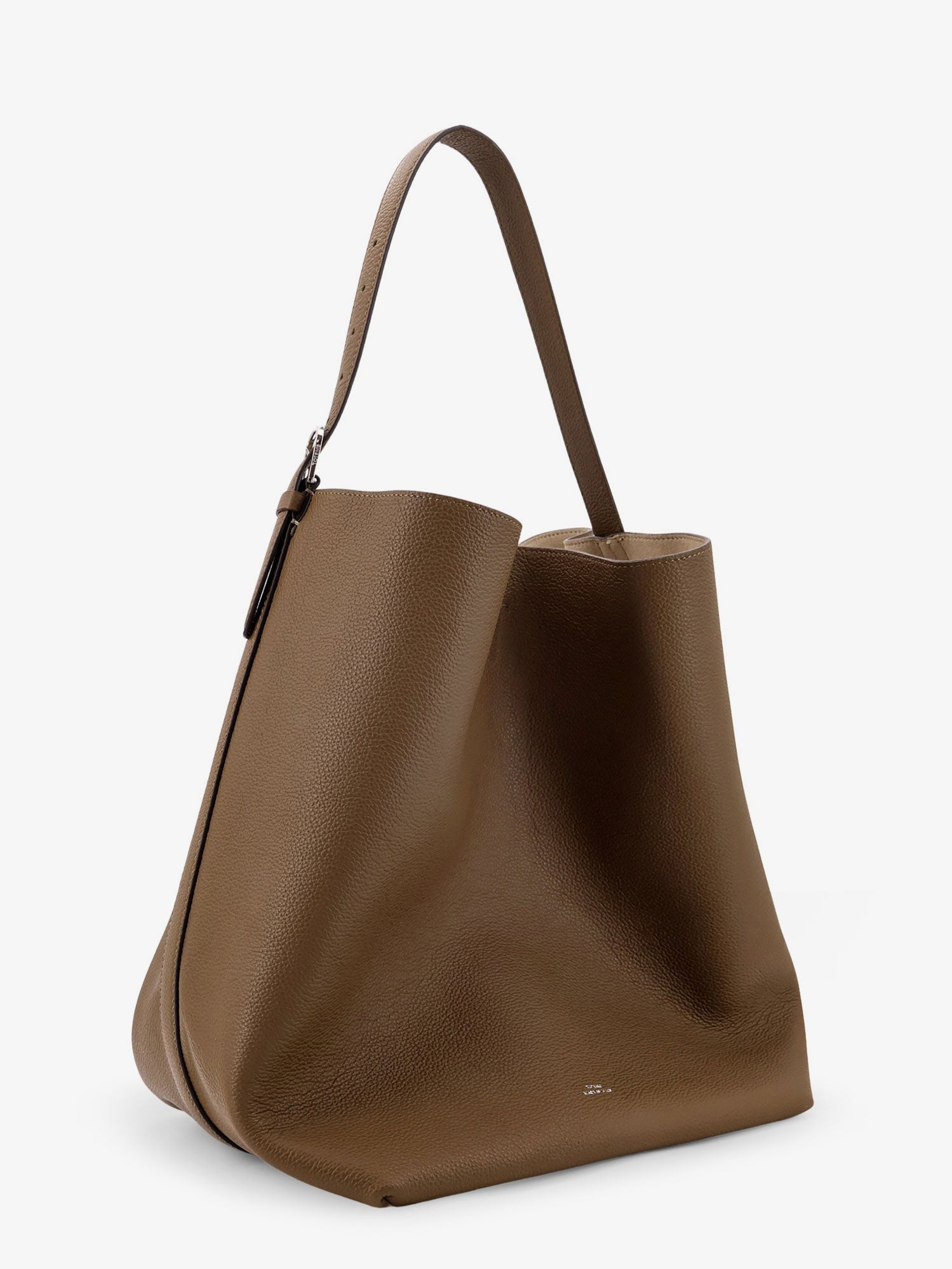 TOTEME - Woman - Dark Taupe - Shoulder Bag
