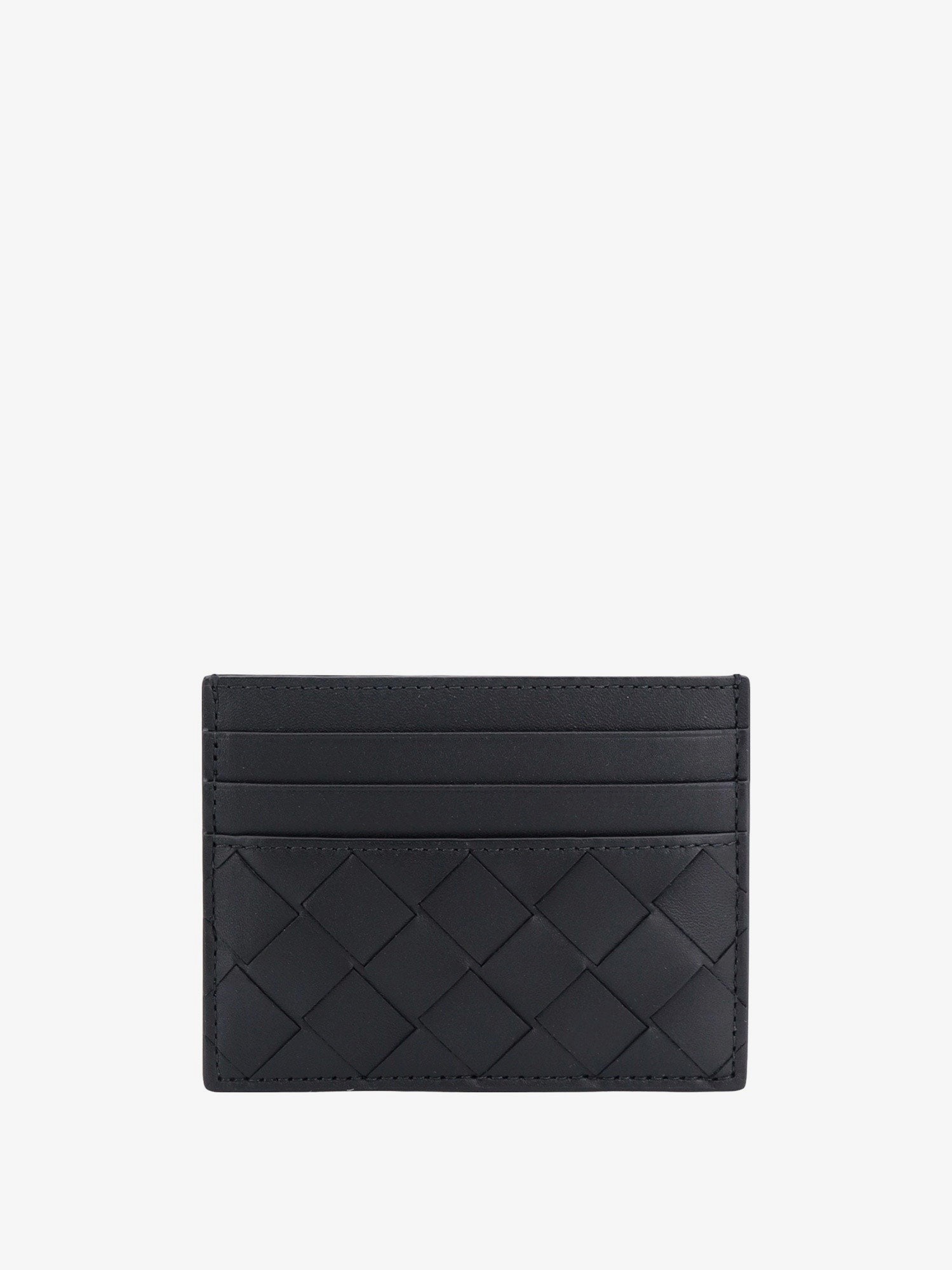 Bottega Veneta - Man - Black-Silver - Card Holder
